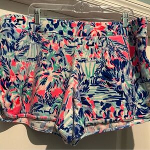 Lilly Pulitzer Robyn Velour Lounge Shorts